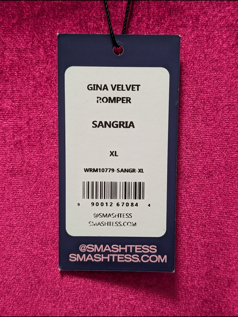 Smash + Tess Velvet Romper - Picture 8 of 8